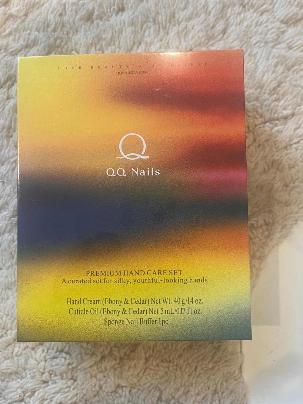 QQ Nails Hand Lotion and Cuticle Oil Set - never opened